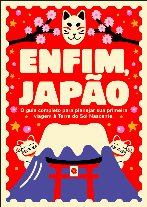 Capa do e-book Enfim, Japão
