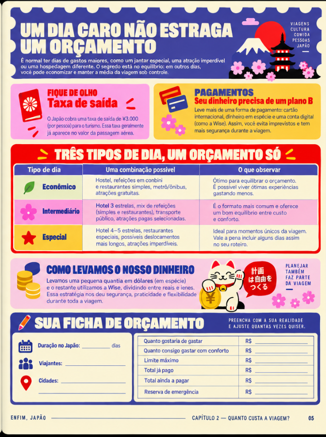 Um dia caro não estraga um orçamento