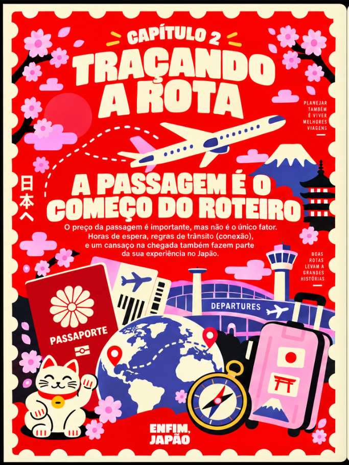 A passagem é o começo do roteiro